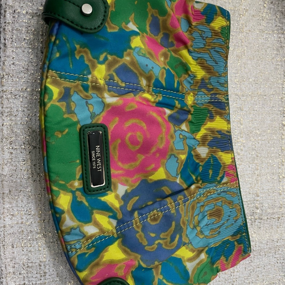 Nine West Retro Floral Clutch
